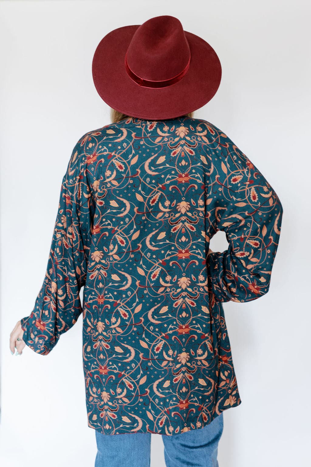 Gyal Bashy - EcoVero™ Viscose Reversible Printed Kimono (Add-On)