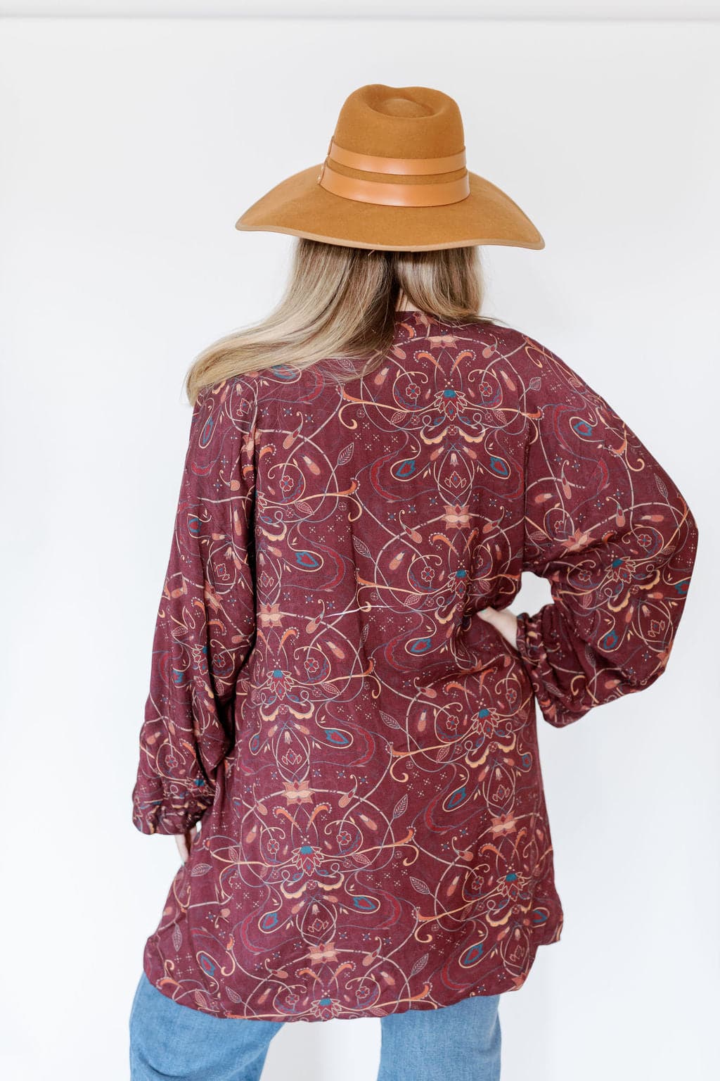 Gyal Bashy - EcoVero™ Viscose Reversible Printed Kimono (Add-On)