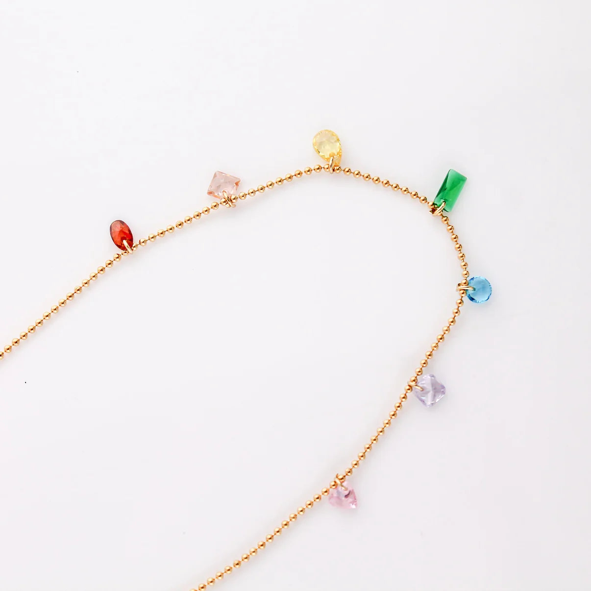 Swim In Jewelry - Sea Glass Satellite Necklace (Add-On)