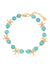 Ettika - Starfish and Turquoise Beaded Anklet