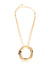 Ettika - Open Circle Necklace - Gold