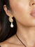 Ettika - Nautilus Shell Freshwater Pearl Earrings