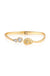 Ettika - Golden Nautilus Shell Cuff Bracelet