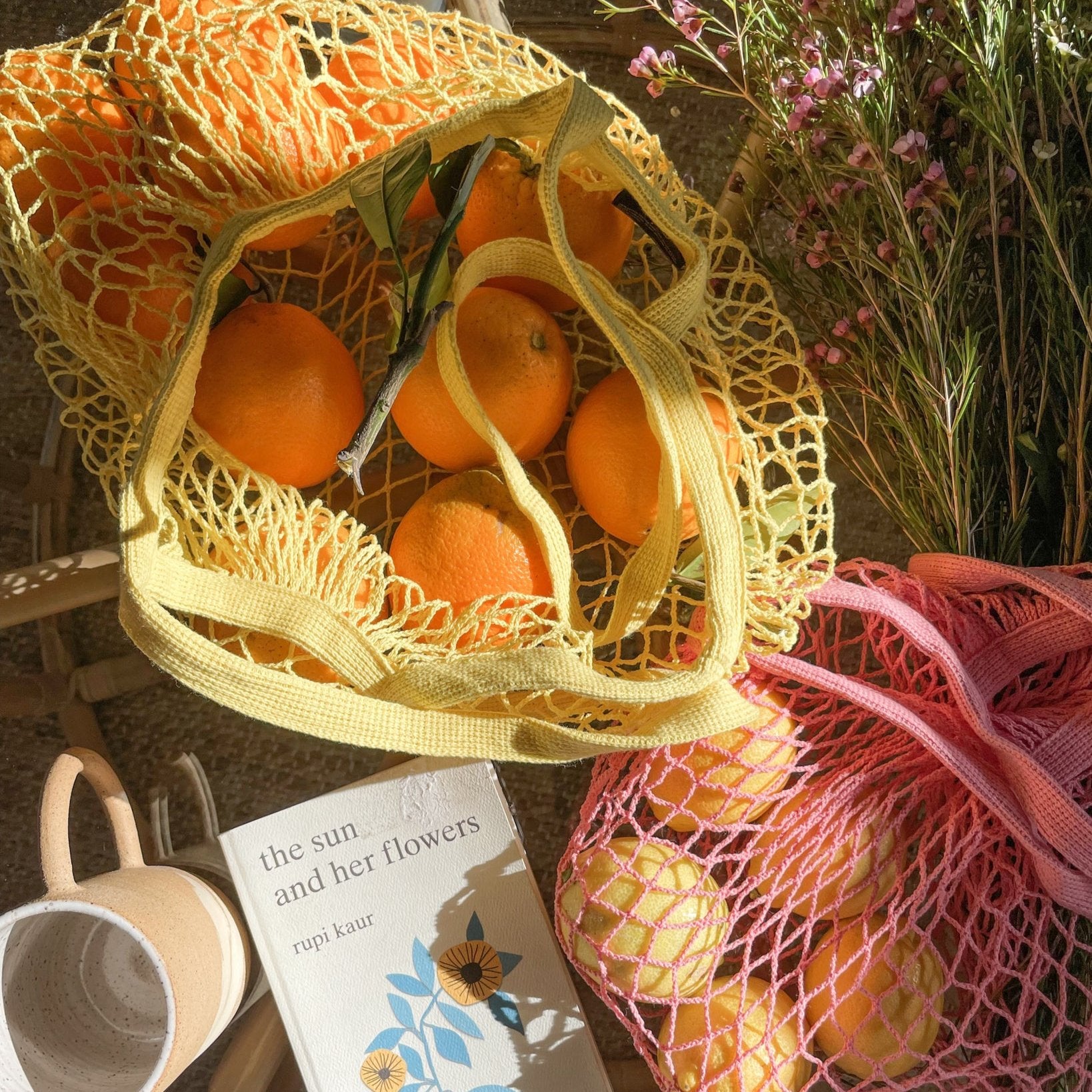 The GUUD Brand - French Market Mesh Tote Bag - 2 Pack (+)