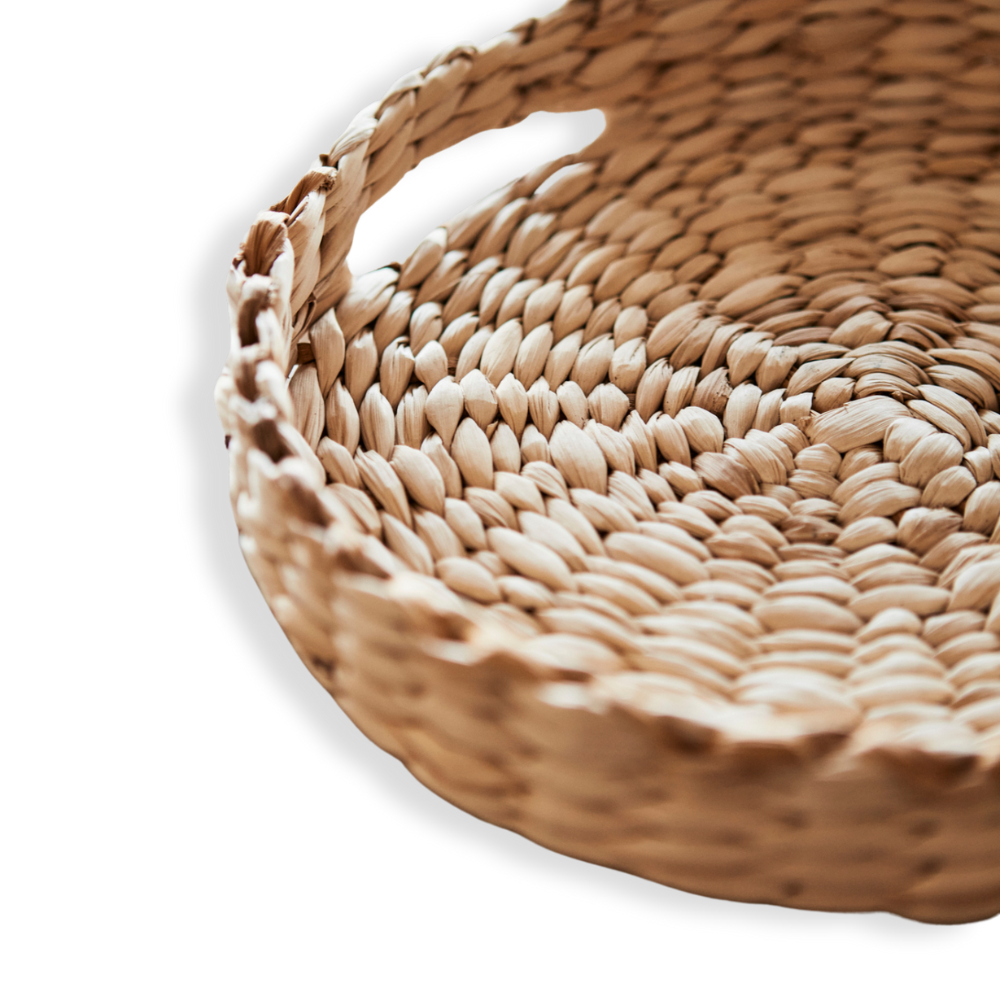 Qalara - The Handwoven 11 inch Tray (N)