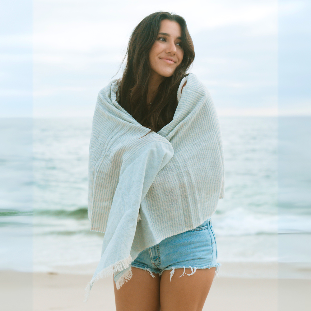Laude the Label - The Upcycled Denim Scarf