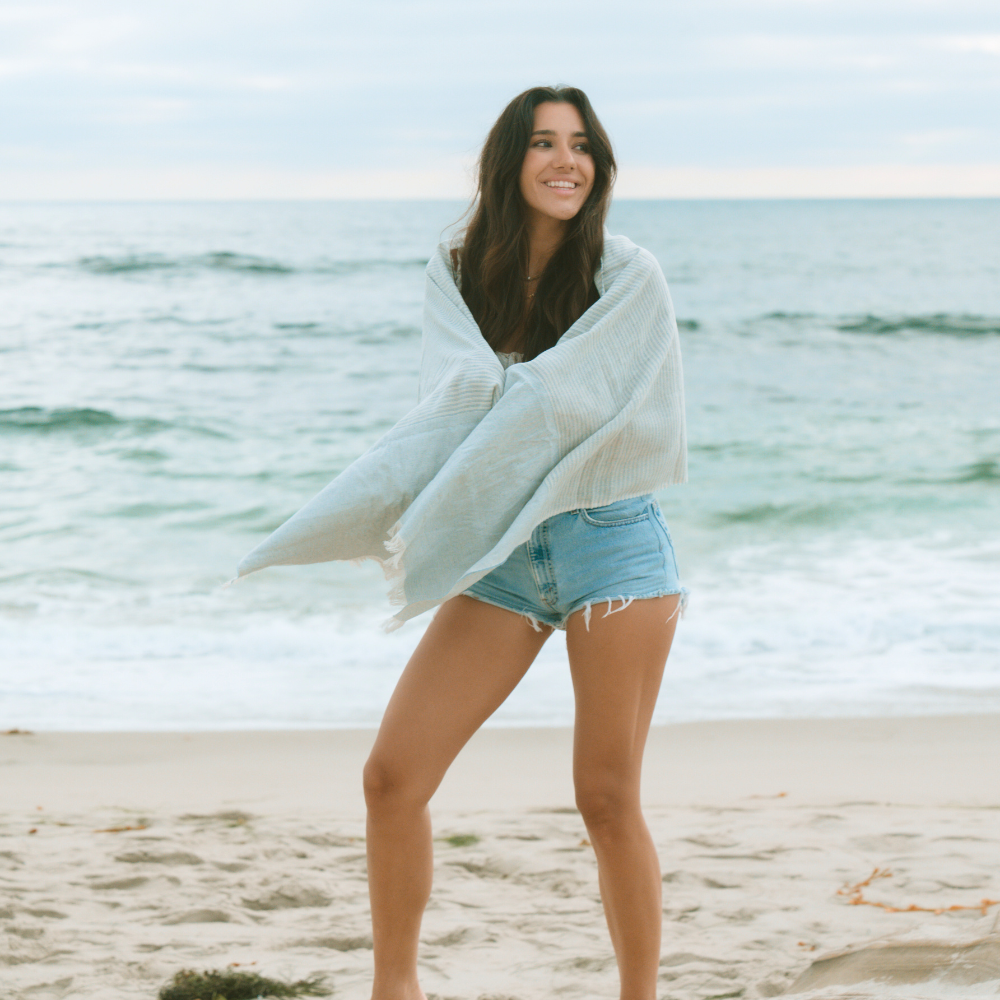 Laude the Label - The Upcycled Denim Scarf