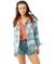 O'Neill - Logan Flannel Top - Winter White (Add-On)