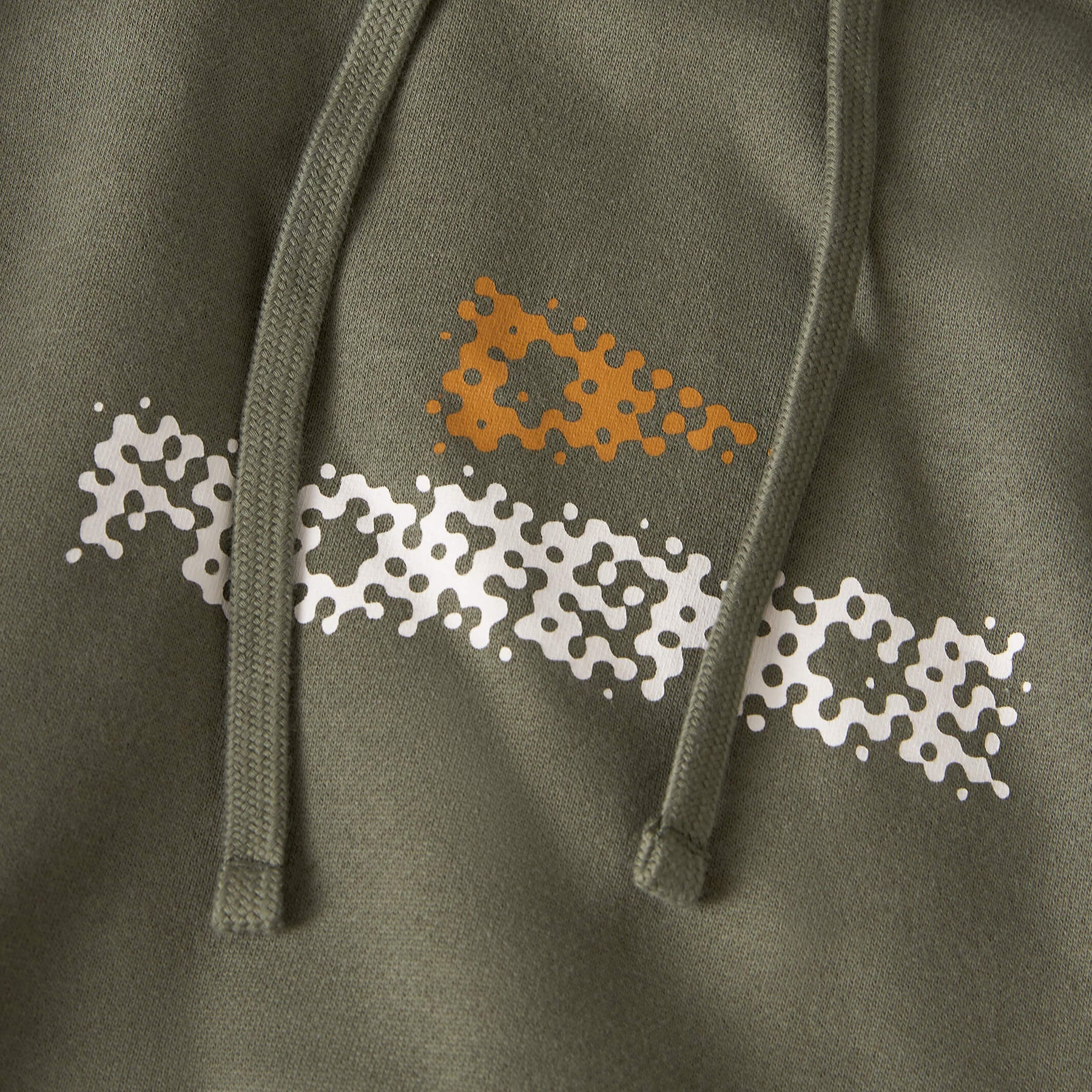 Florence Marine X - Logo Halftone Hoodie - Thyme