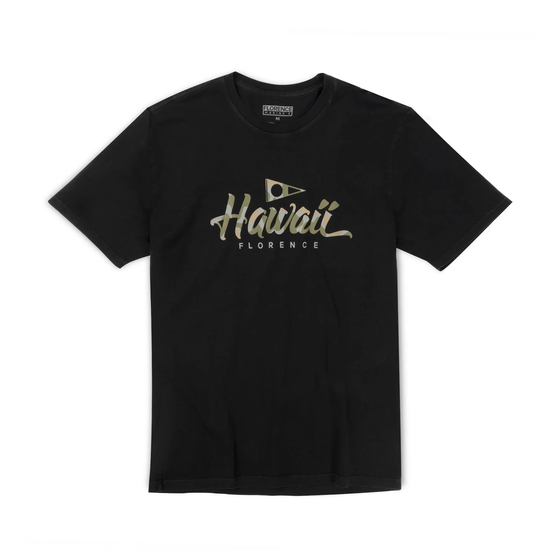 Florence Marine X - Island Script T-Shirt - Black