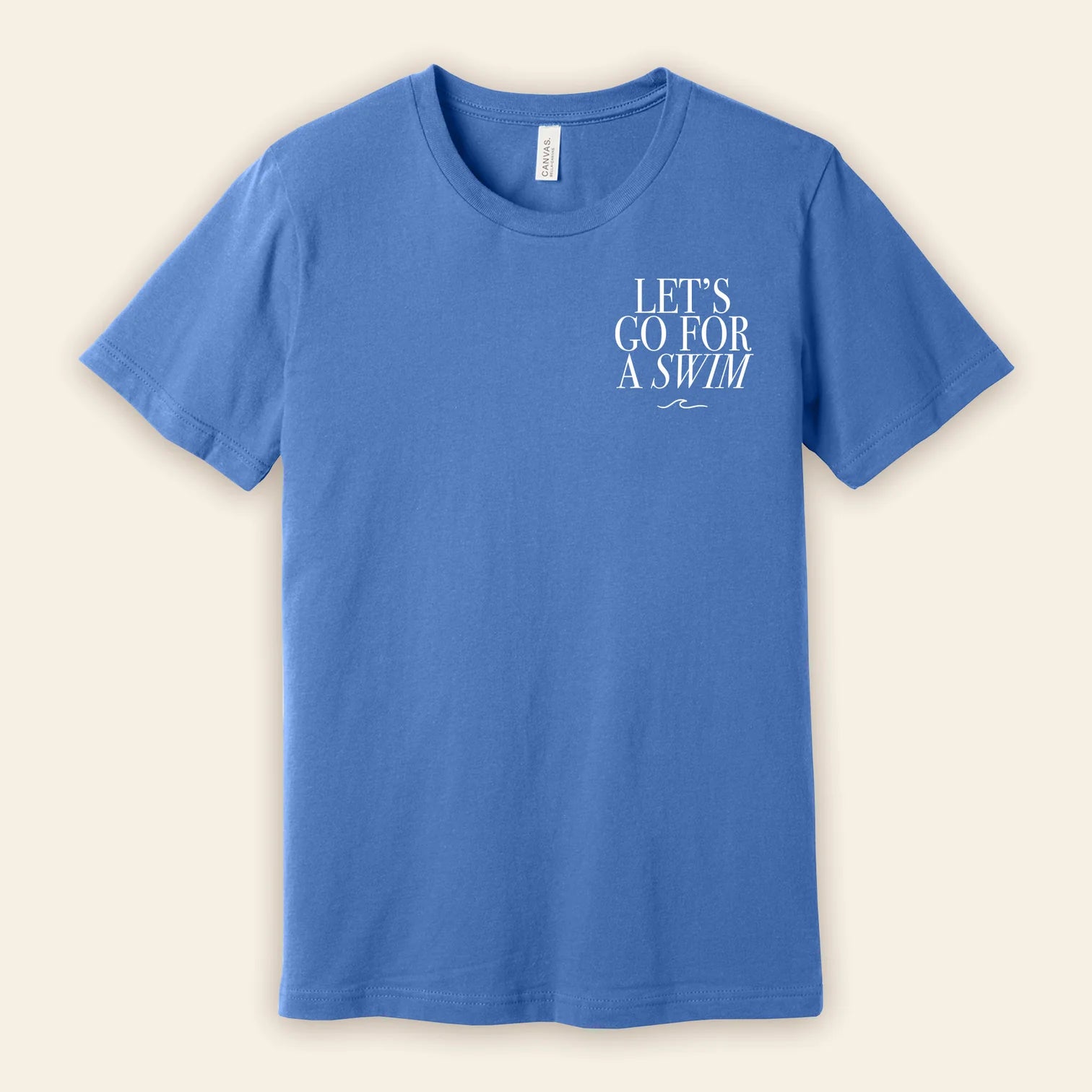 Freshwater Curated Goods -  Let's Go for a Swim Tee (Add-On)