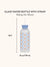 Studio Oh - Riding the Waves Glass Water Bottle with Straw