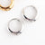 Swim In Jewelry - Below Deck Huggie Earrings - Silver (Add-On)