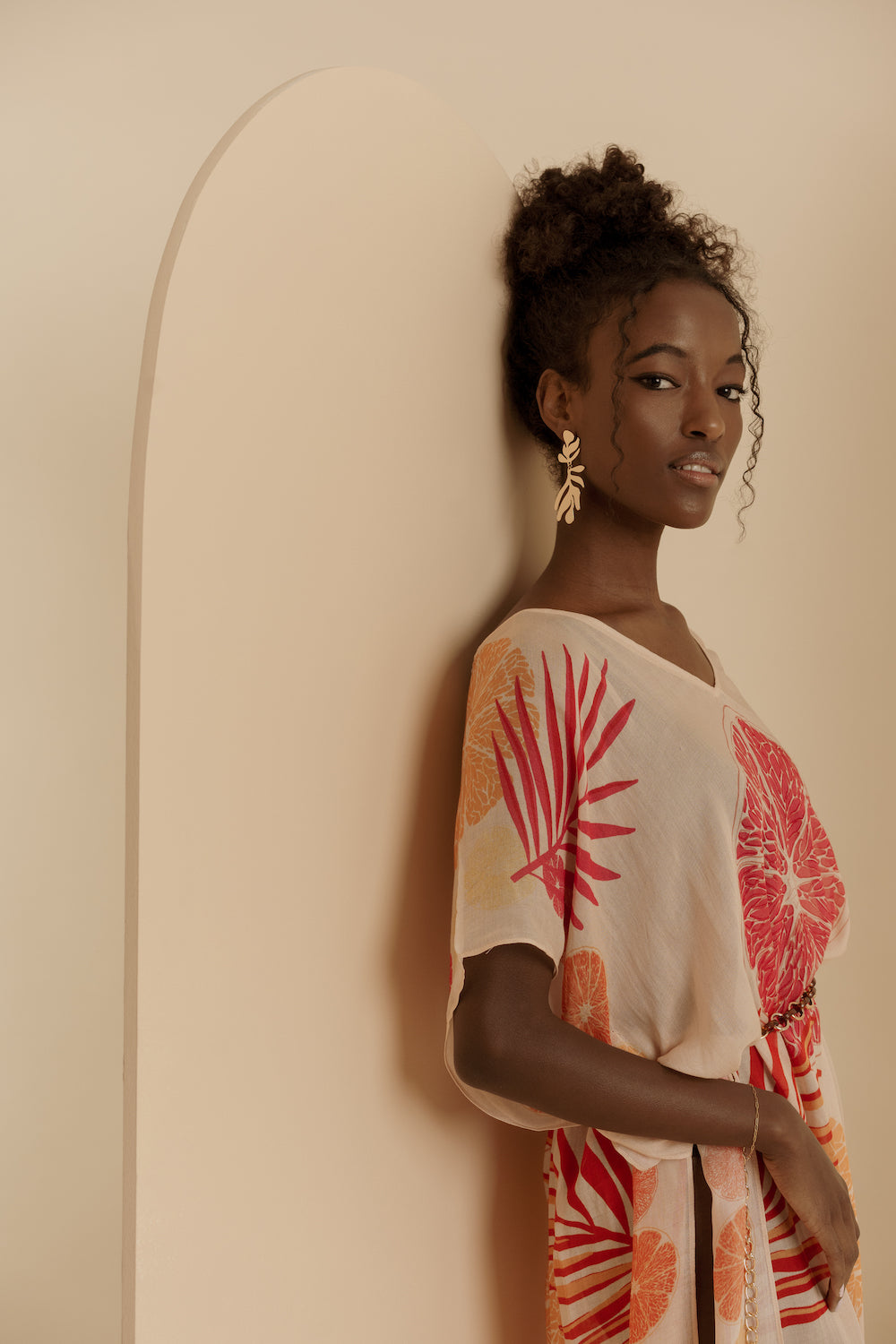 Gyal Bashy - Catano Beach Dress Coverup - Citrus Sun (Add-On)