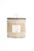 Gyal Bashy - Cozy Recycled Throw Blanket - Oat Stripe