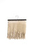 Gyal Bashy - Cozy Recycled Throw Blanket - Oat Stripe