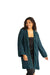 Gyal Bashy - Organic Cotton Kimono with Velvet Trim- Teal (Add-On)