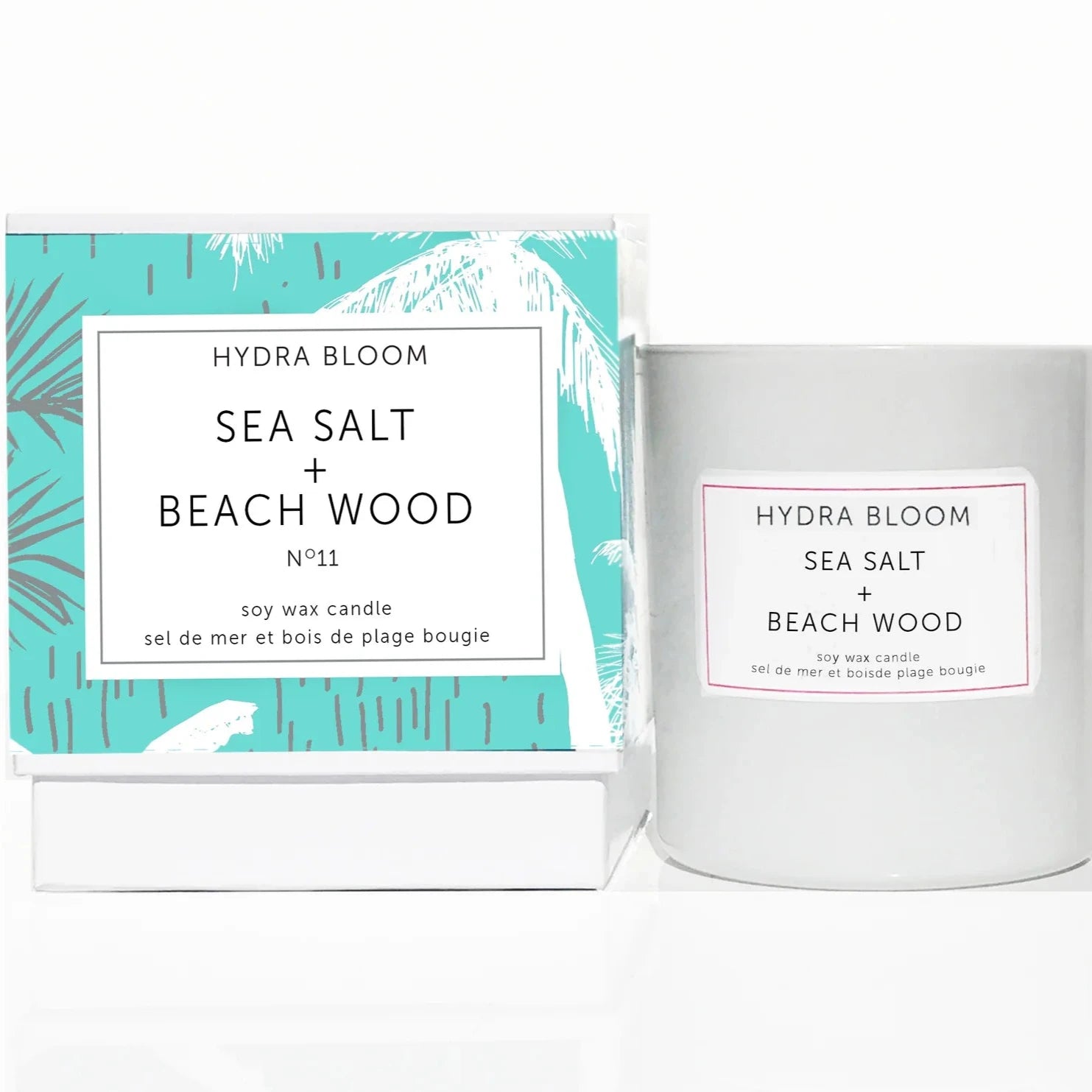 Hydra Bloom - Sea Salt + Beach Wood Candle (Add-On)