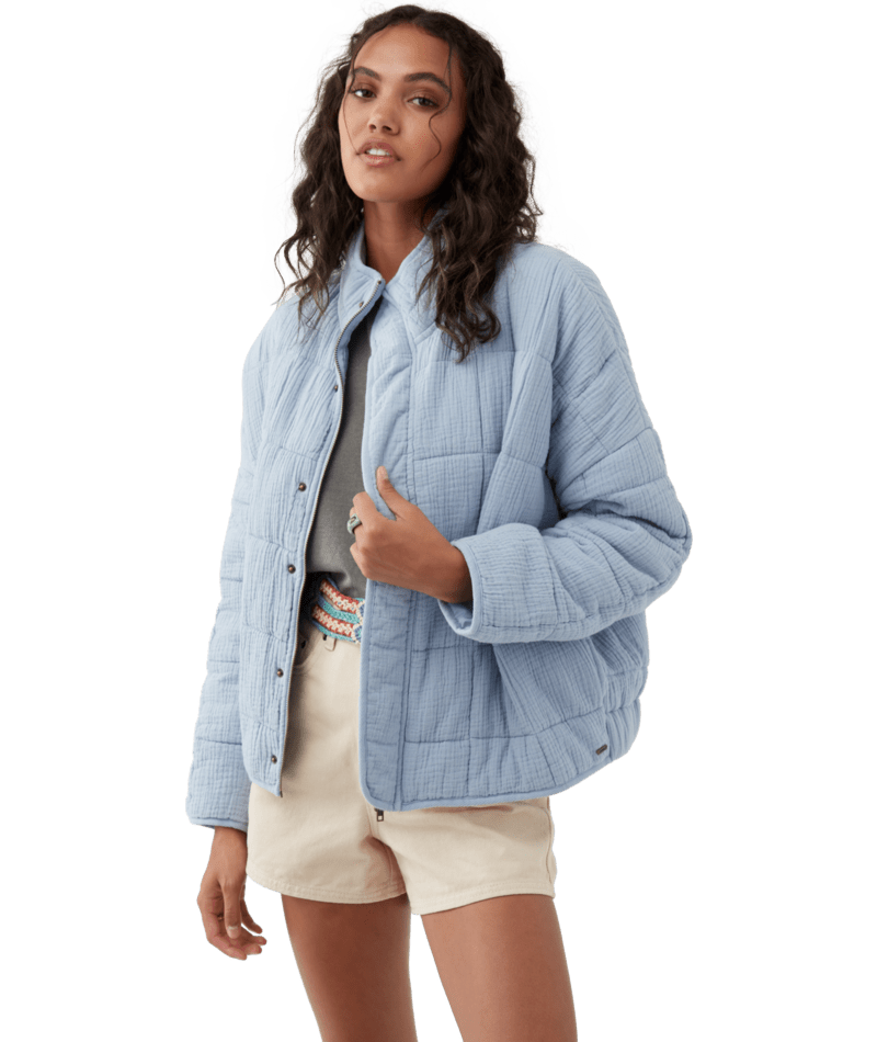 O'Neill - Mabeline Quilted Jacket - Chambray (Add-On)