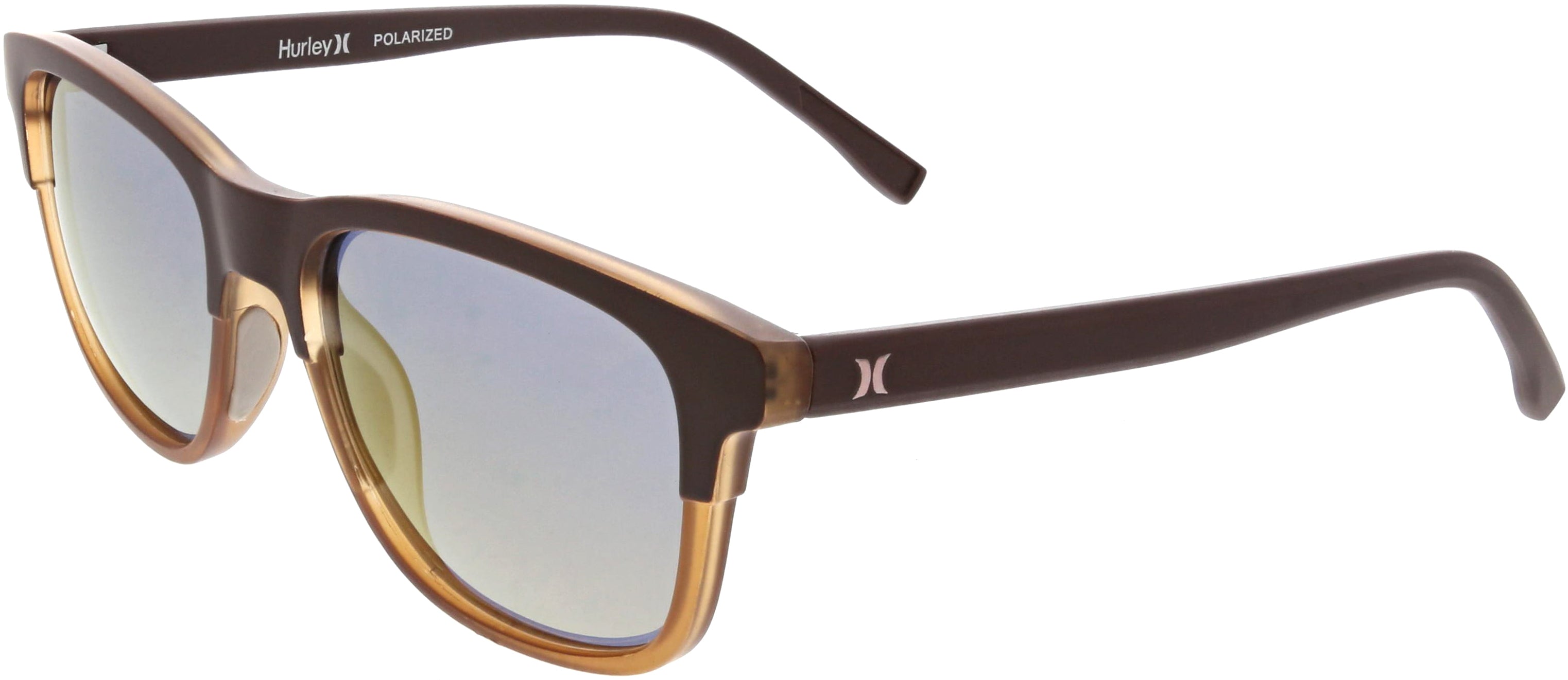Hurley - Polarized Sunglasses - Brown Translucent/Tortoise Fade