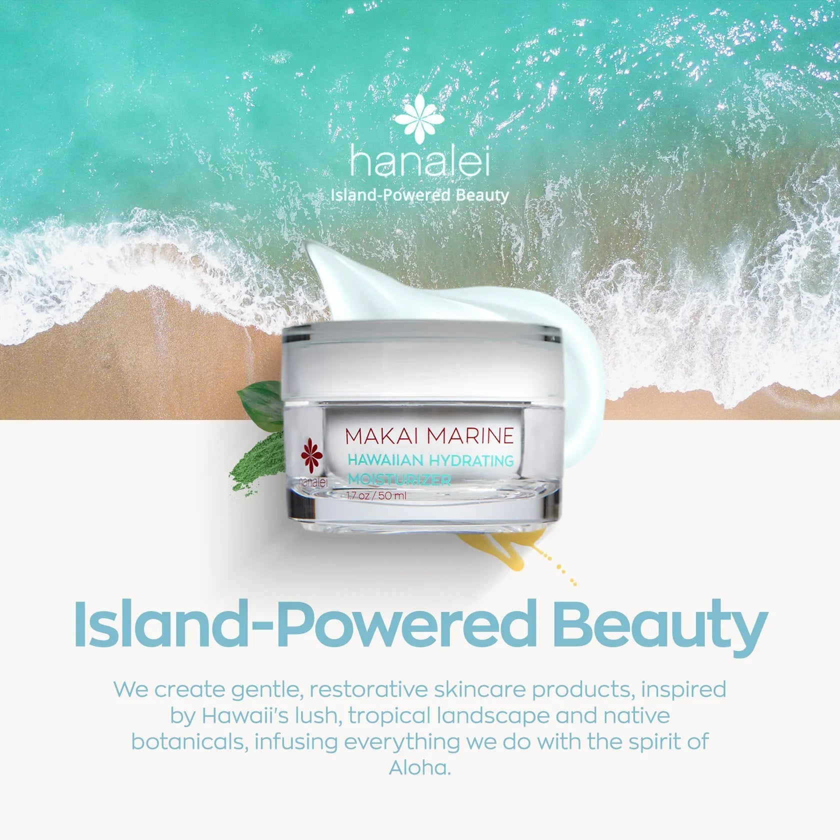 Hanalei - Makai Marine Hawaiian Face Moisturizer