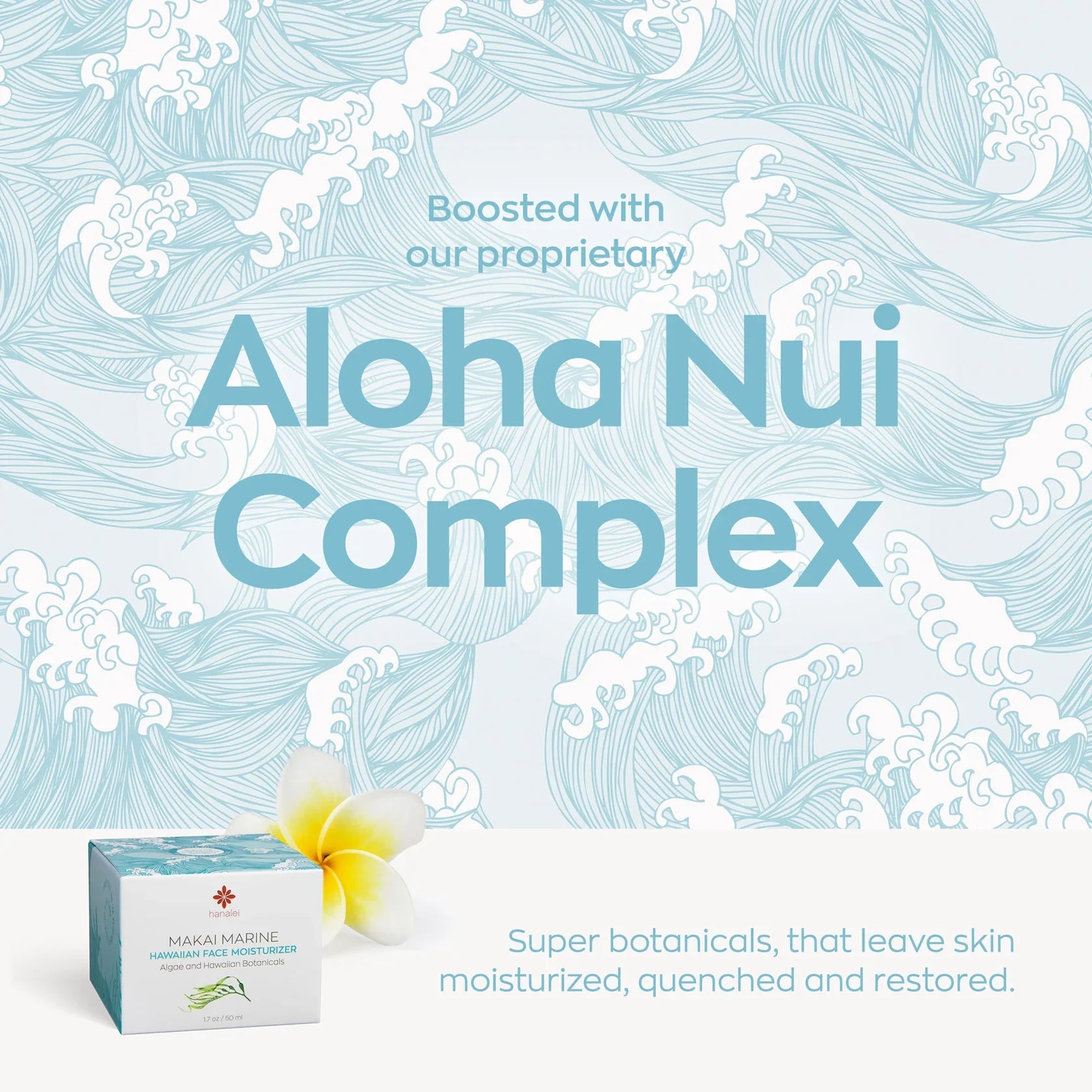 Hanalei - Makai Marine Hawaiian Face Moisturizer