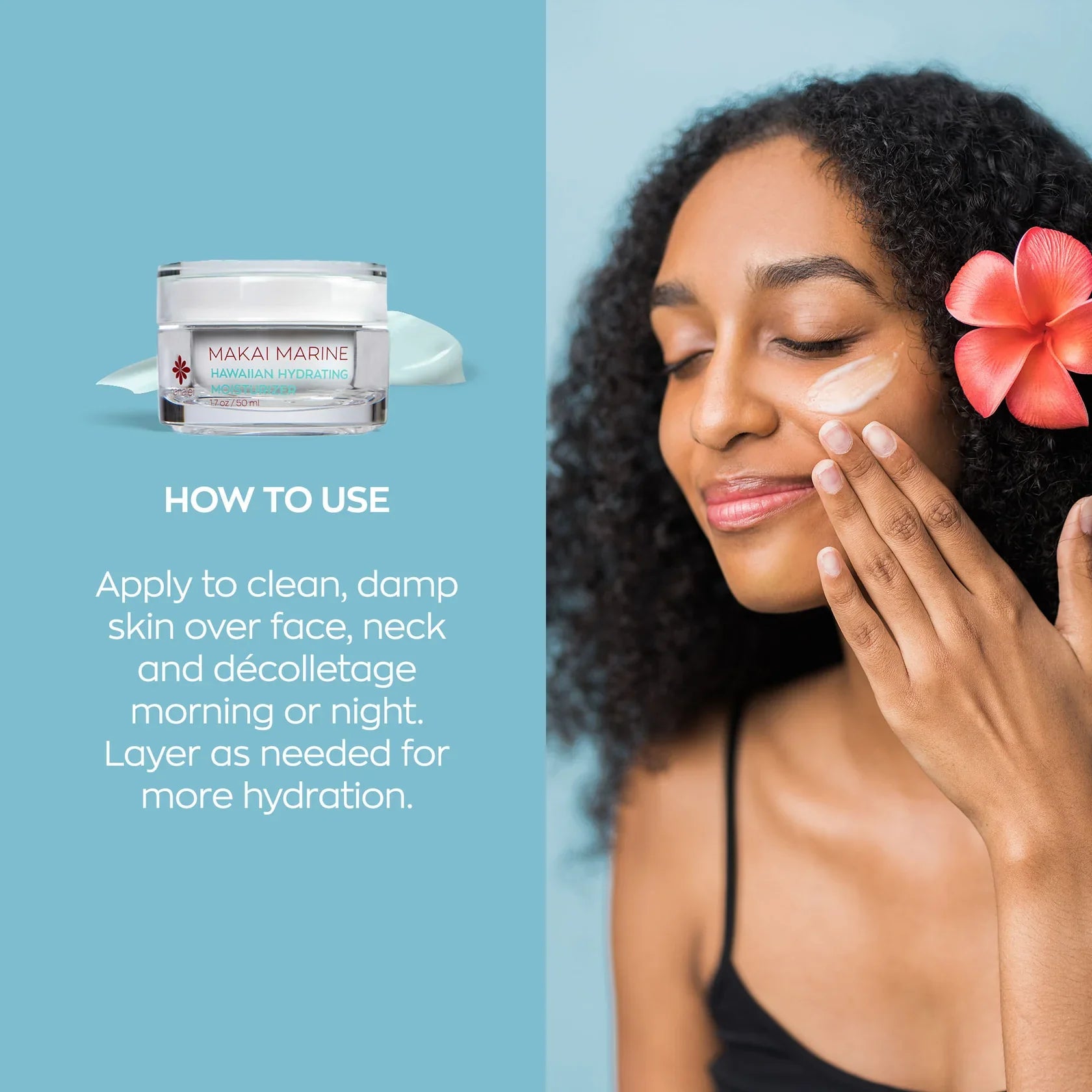 Hanalei - Makai Marine Hawaiian Face Moisturizer