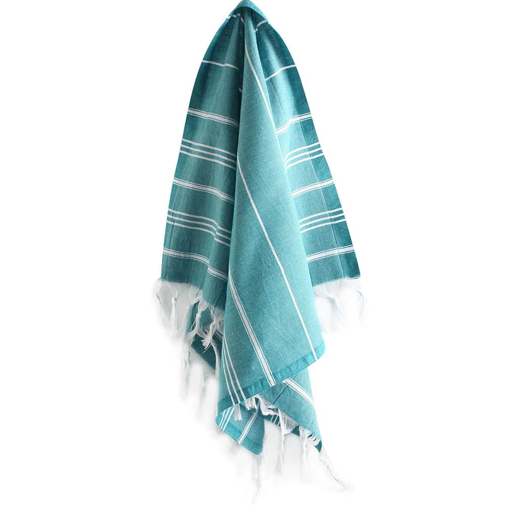 Shaka Love - Aqua Turkish Hand Towels - Set of 2