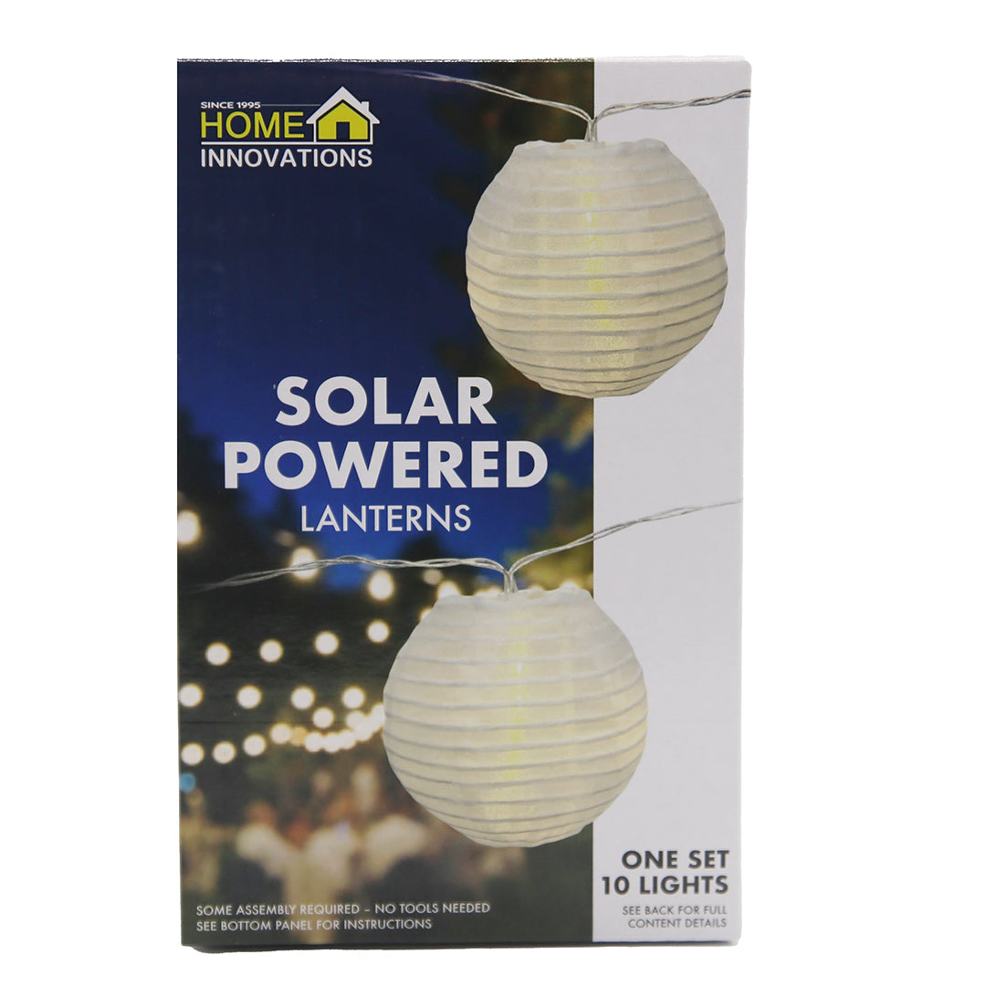 Home Innovations - 10 Solar Powered LED Light Lanterns