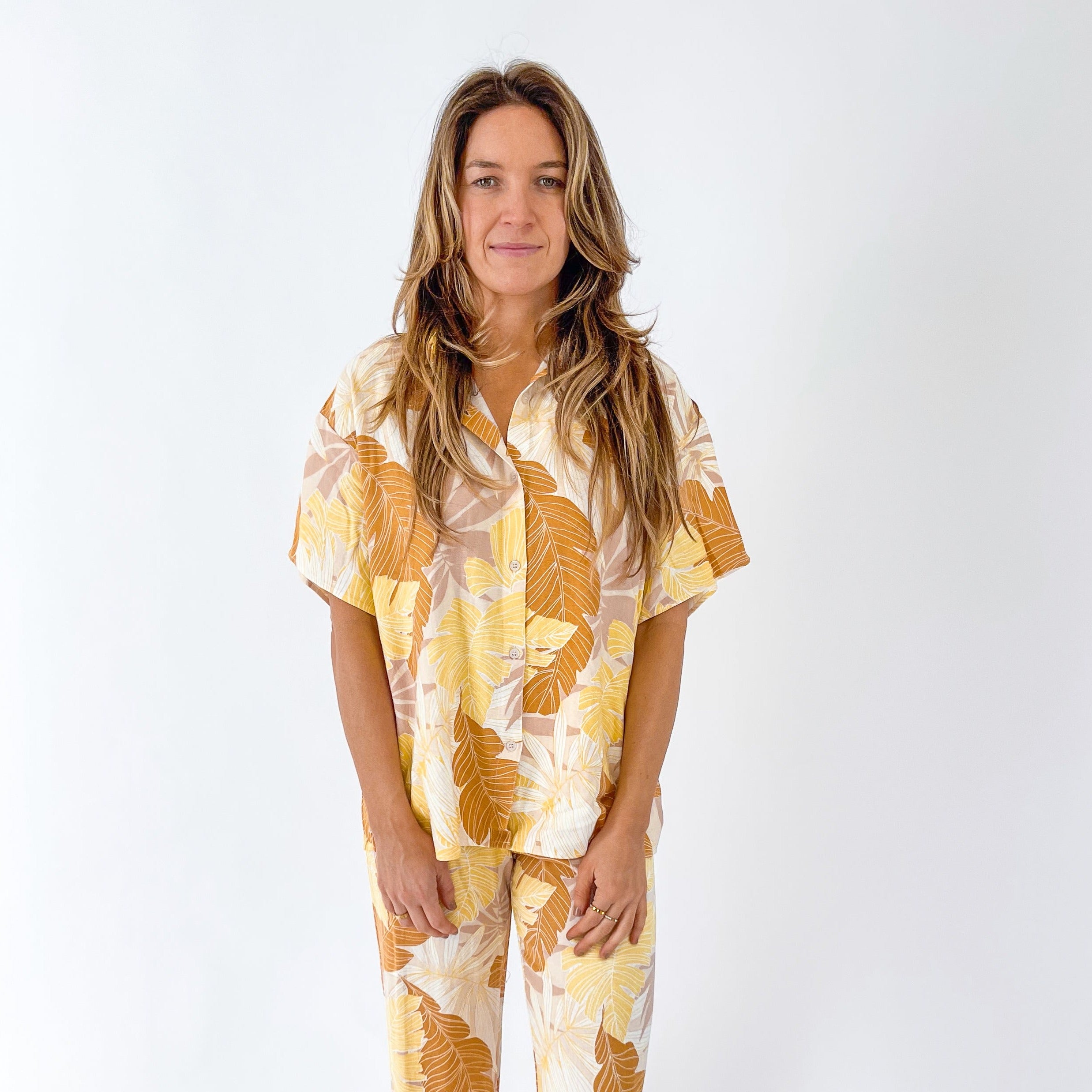 Beachly - Palms Paradise Top - Sunset (Add-On)