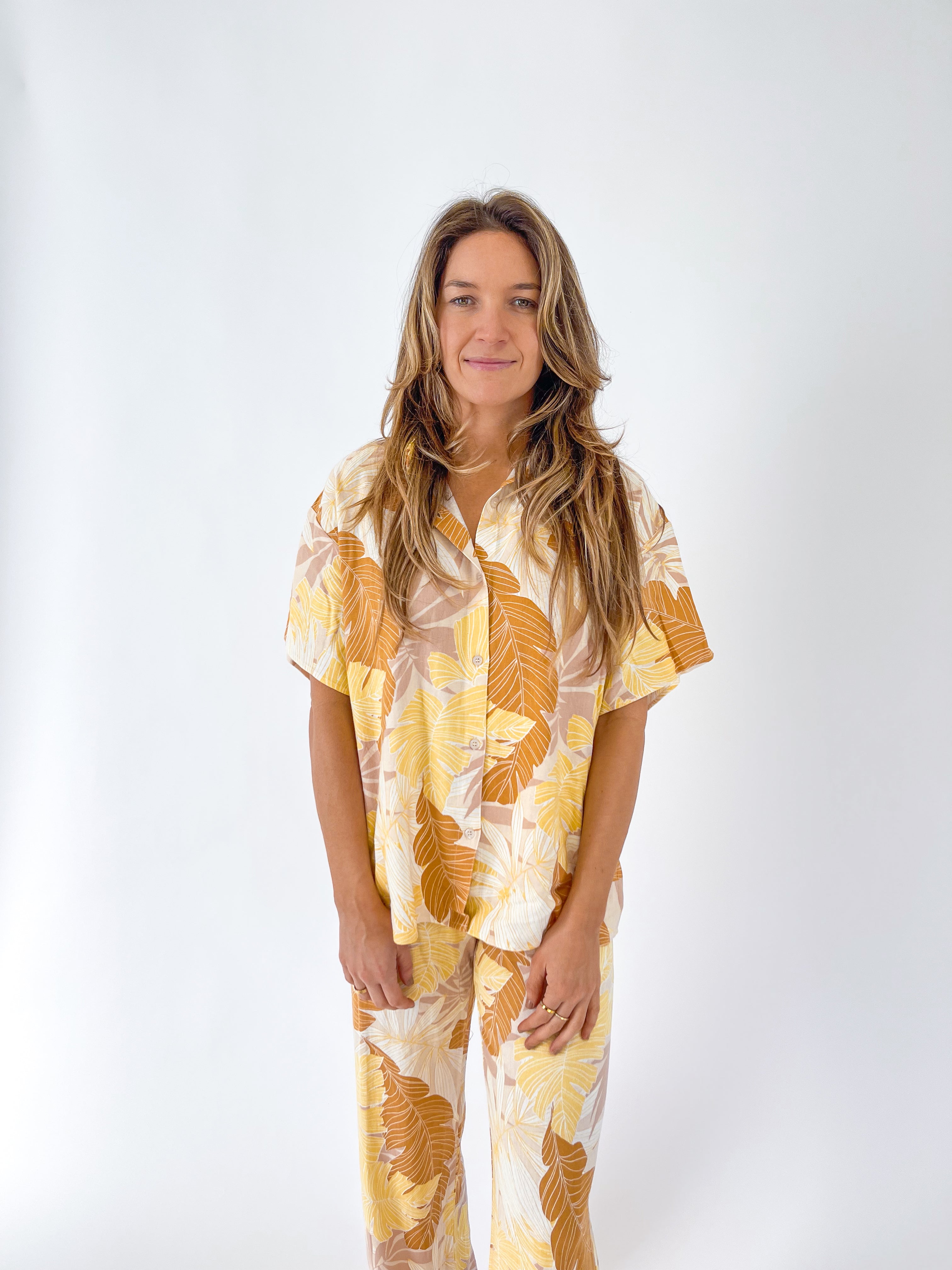 Beachly - Palms Paradise Pant - Sunset