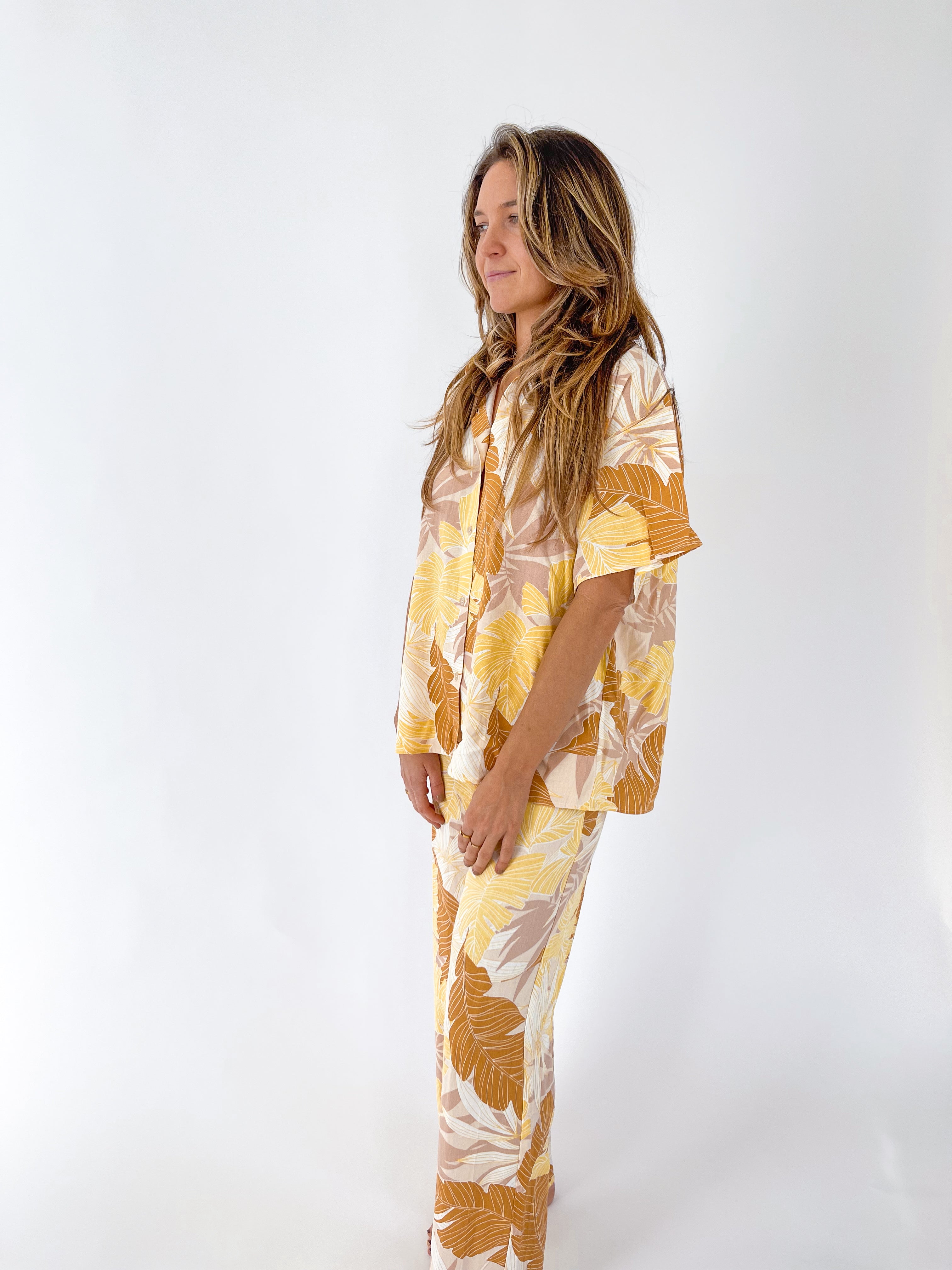 Beachly - Palms Paradise Pant - Sunset