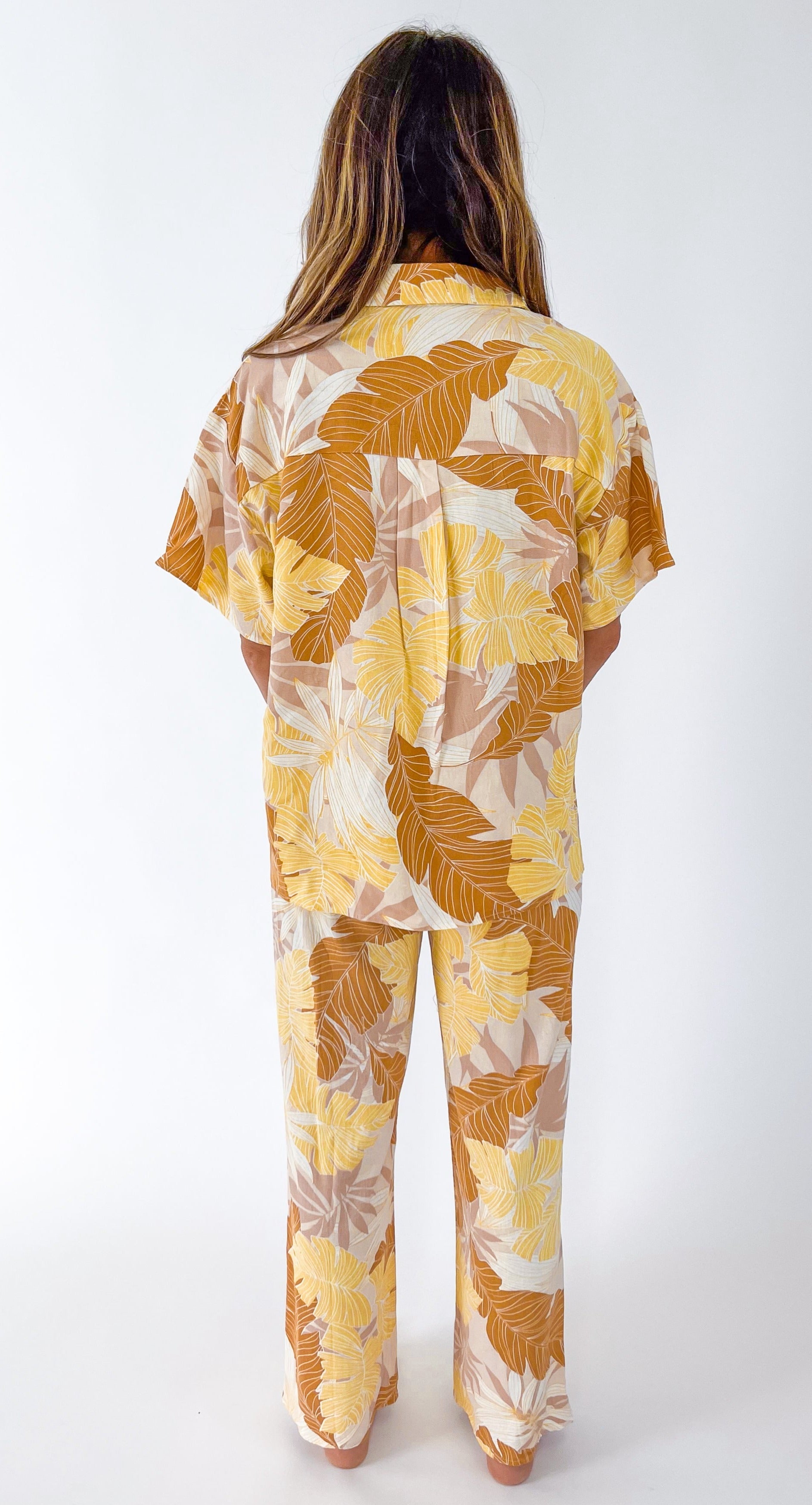 Beachly - Palms Paradise Pant - Sunset