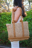 Beachly - Tied Up Beach Tote - Natural