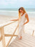 Beachly - Palms and Stripes Jumpsuit - Dune (Add-On)