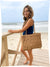 Beachly - Boho Braided Tote - Natural (Add-On)