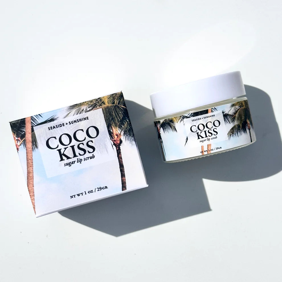 Seaside + Sunshine - COCO KISS Lip Scrub (Add-On)