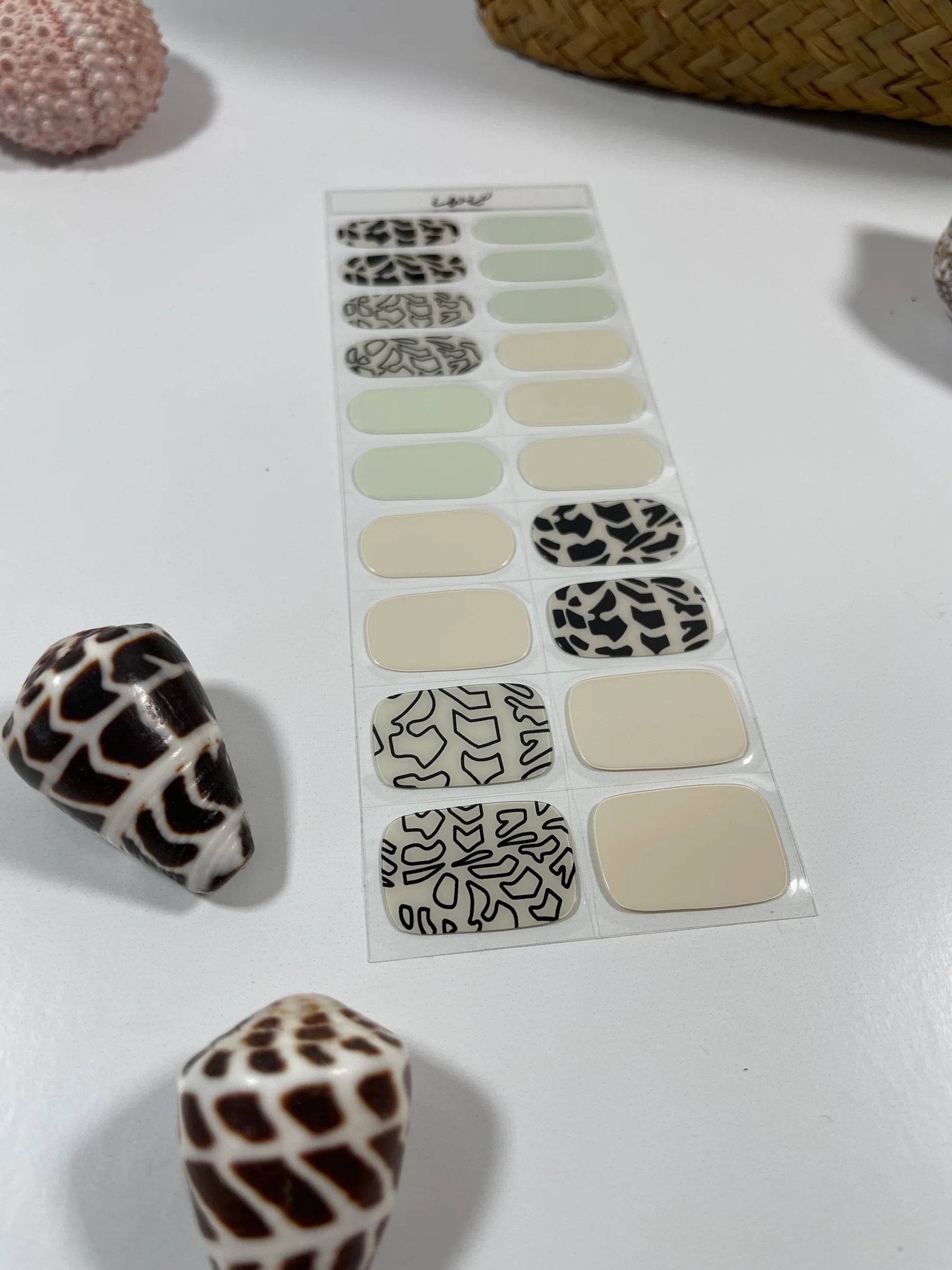 Iwi Nails - Pupu Hinuhinu Collection: Pupu Poniuniu 1 (Hebrew Cone) (Add-On)