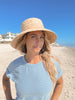 Beachly - Annia Raffia Bucket Hat -Natural