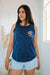 Beachly - Shoreline Tank - Navy Mineral (Add-On)