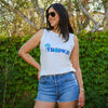 Beachly - Tropico Tank - Vintage White