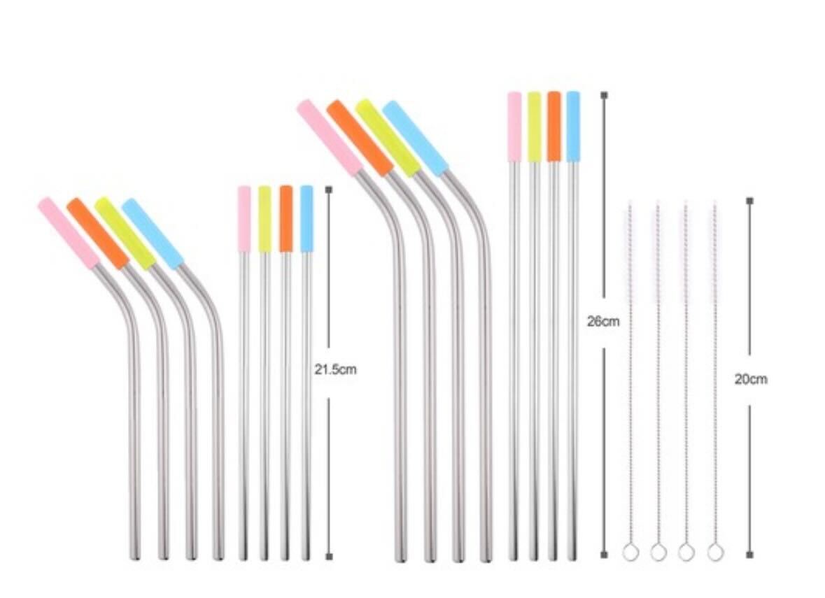 Beachly - Reusable Metal Straw 20 Pc Set (Add-On)