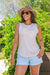 Beachly - Beach Daisy Tank - Vintage Sand