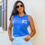 Beachly - Shell Yeah Tank - Mineral Saphire