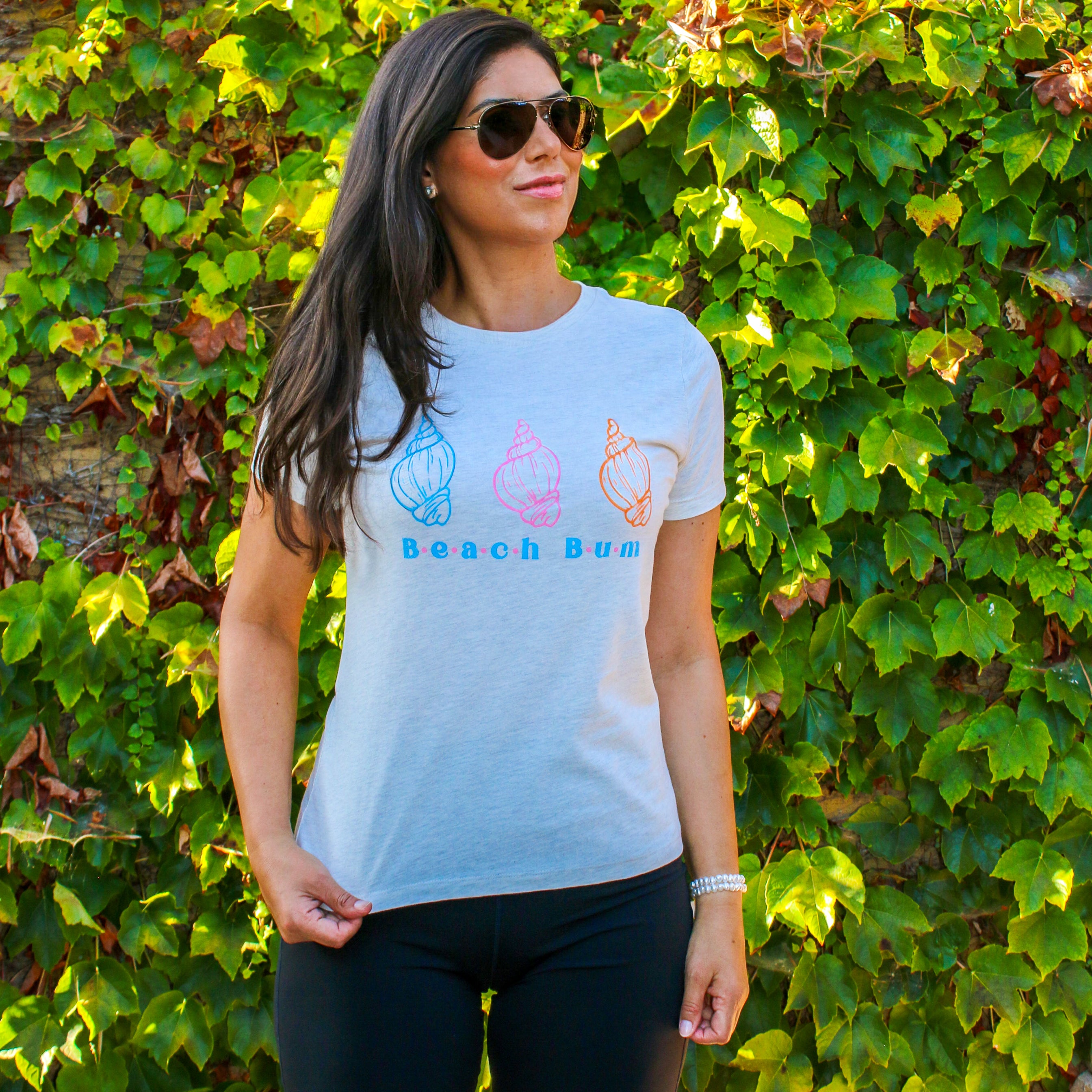 Beachly - Beach Bum Tee - Oatmeal (Add-On)