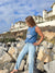 Beachly - Paradise Found Tank - Denim (Add-On)