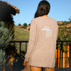 Beachly - Sunset Beach Club Cardigan - Camel