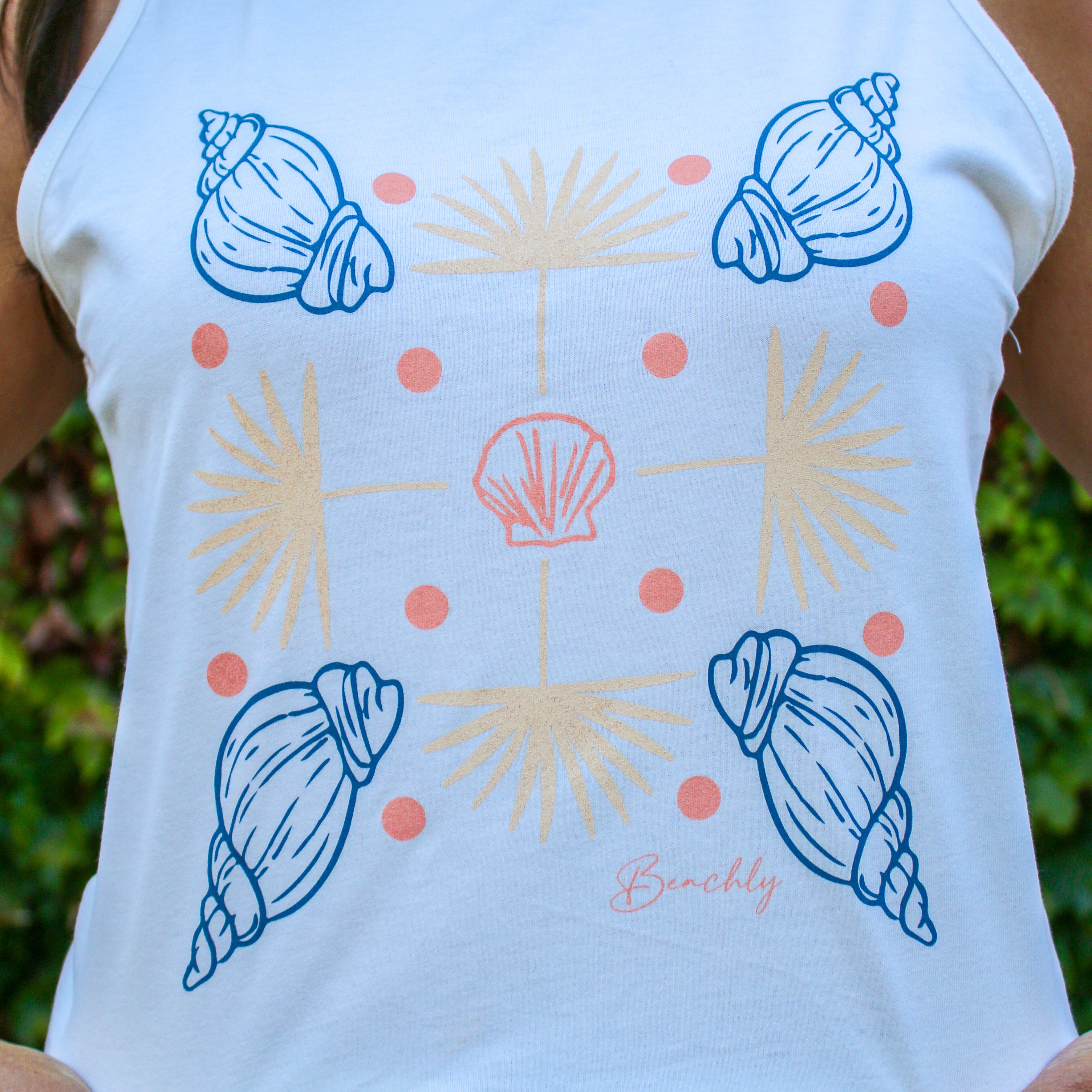 Beachly - Palmera Tank - White Wash (Add-On)
