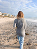 Beachly - Apres Beach Cardigan - Limestone Grey