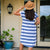 Beachly - Charlie Striped Dress - Cobalt Stripe (Add-On)